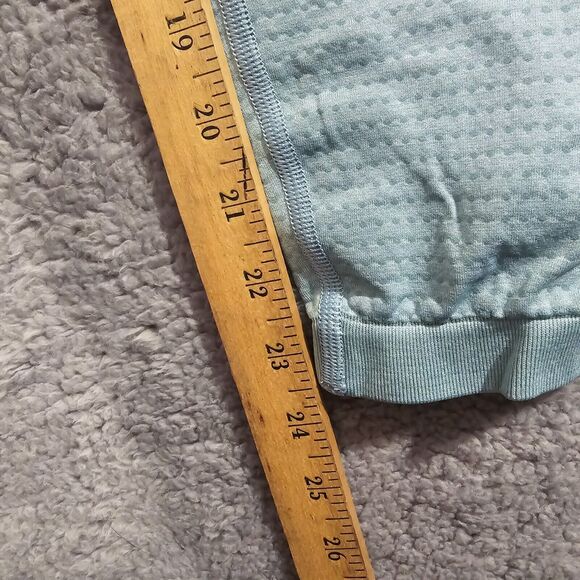 GYMSHARK Vital Seamless 2.0 Leggings Light Teal B1A2B Womens Size L - Picture 3 of 10